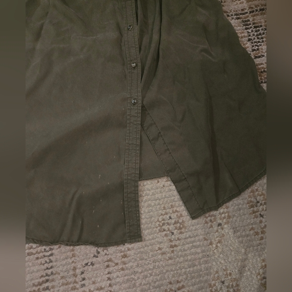 Ralph Lauren Olive Green Shirt Dress - Rsvp Roycenjen - Picture 10 of 10